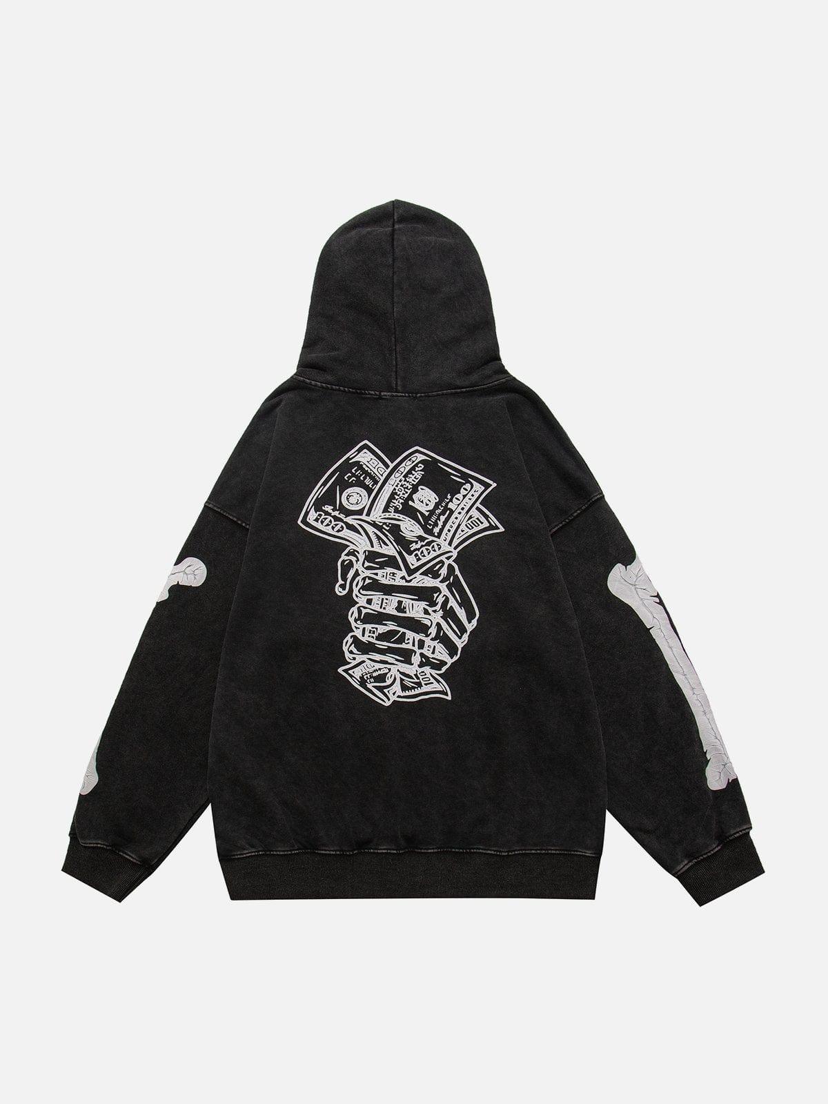 Detachable Face Masks Hoodie