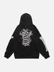 Detachable Face Masks Hoodie