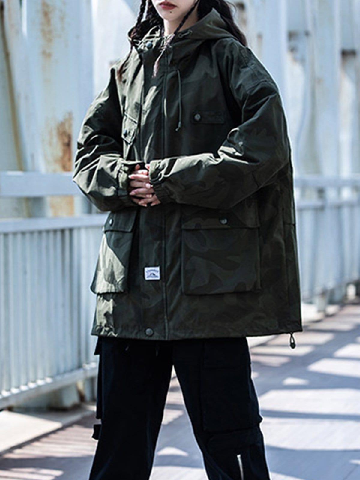 Patchwork Camouflage Jacket