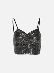 Sexy Cropped Navel Slim Vest