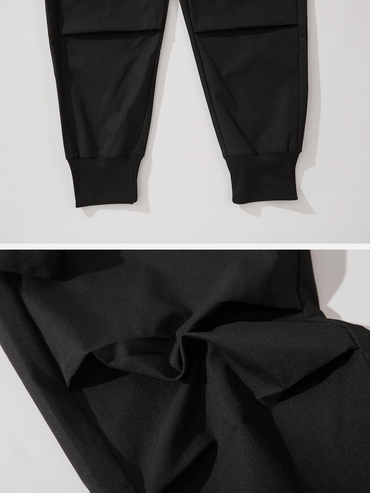 Ribbon Layered Cargo Pants