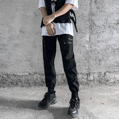 Multi Pockets Zipped Pants