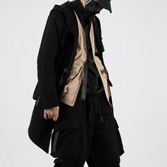 Ninja Ribbons Multi Pockets Function Jacket