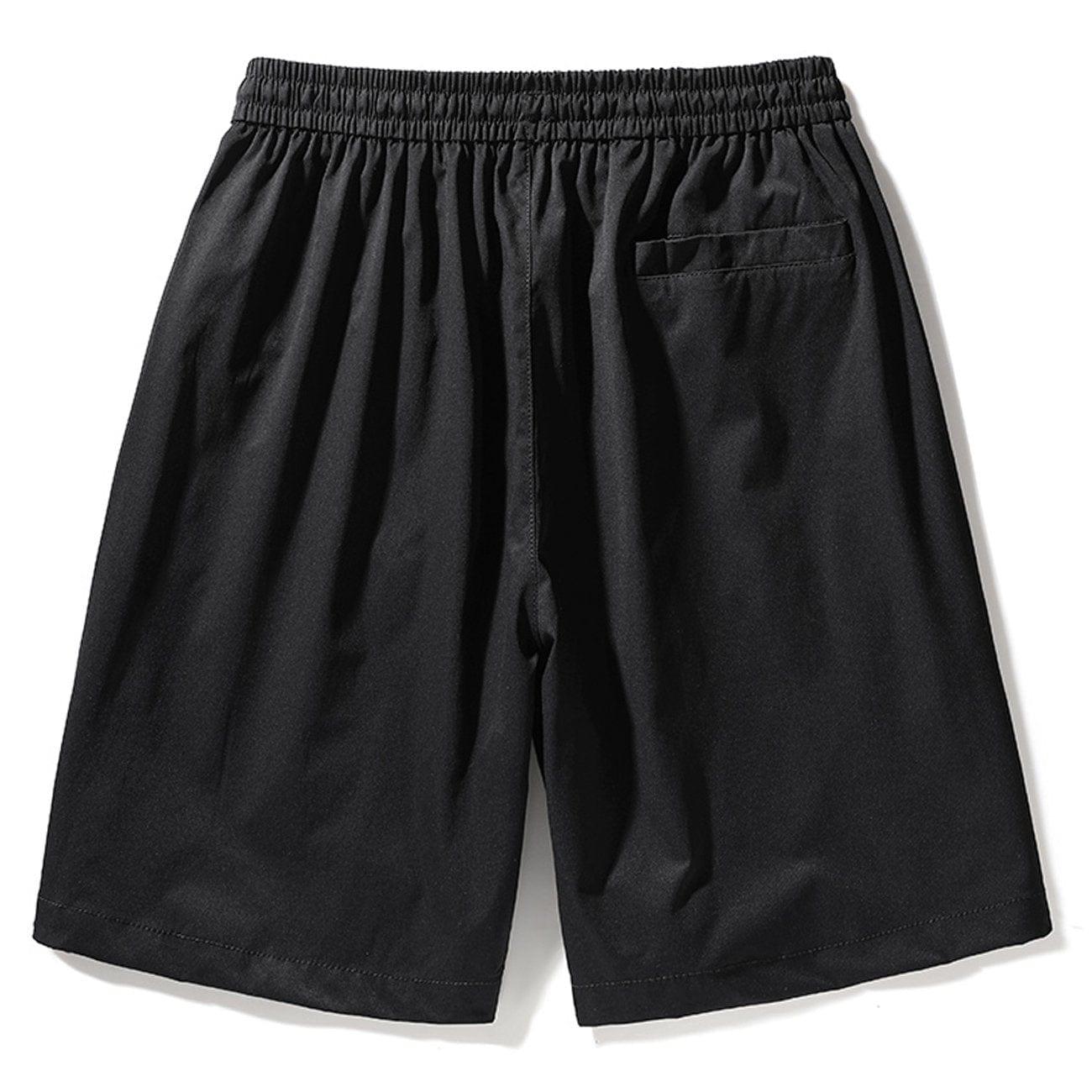 Color Label Big Pocket Cargo Shorts