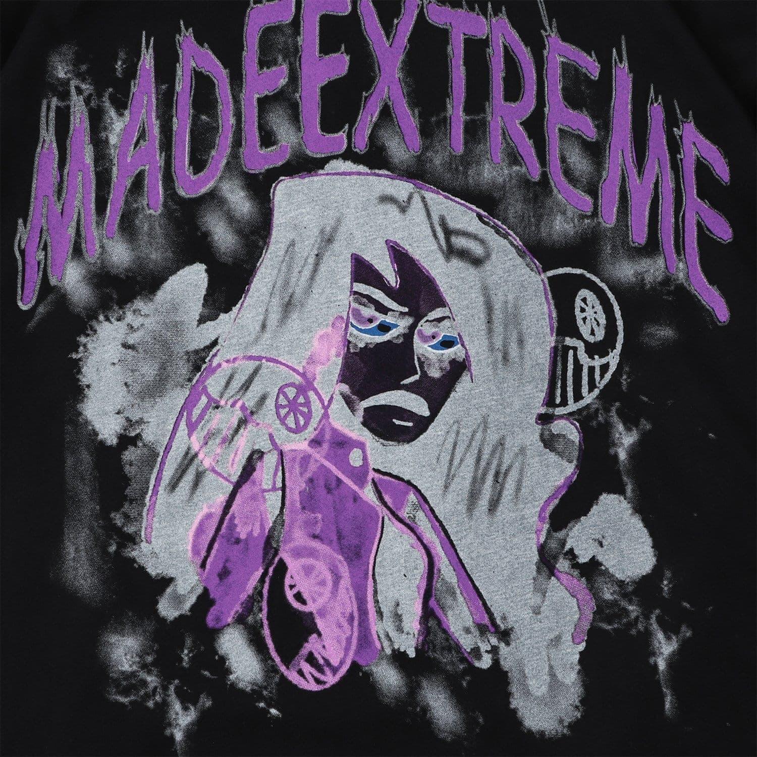 Spray Paint Vicious Girl Print Sweatshirt