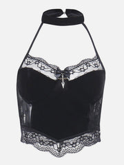 Sexy Lace Mesh Vest
