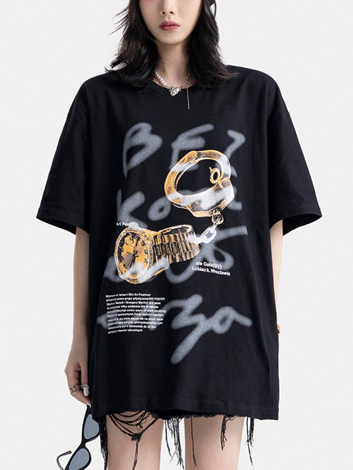 Watch Handcuffs Graphic Tee