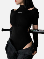Hollow Cuff Out Jumpsuit