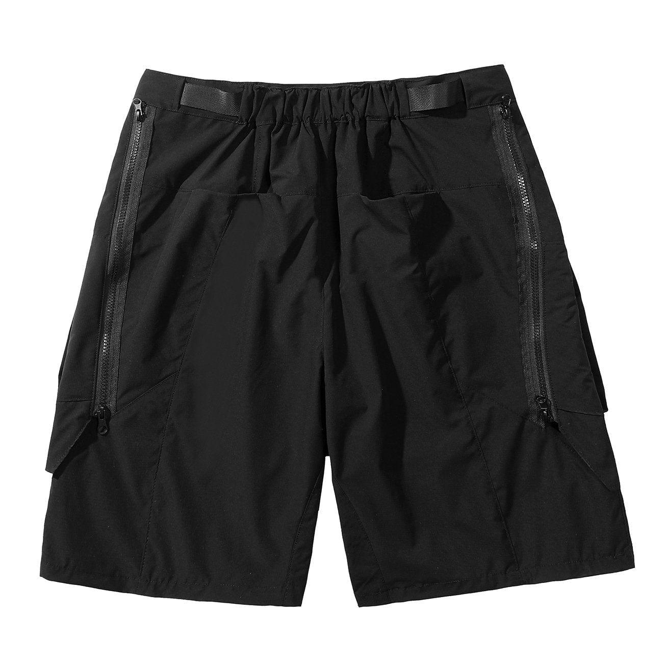 Function Long Zip Up Cargo Shorts