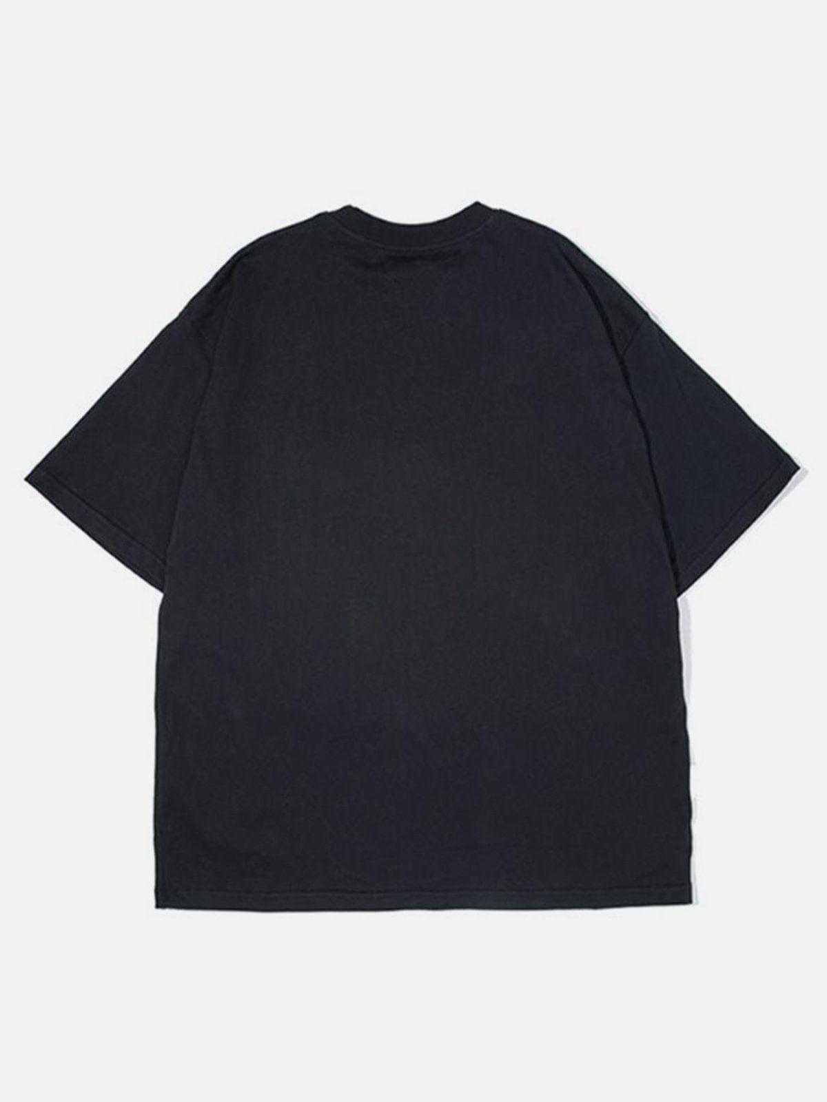 Alphabet Face Graphic Tee
