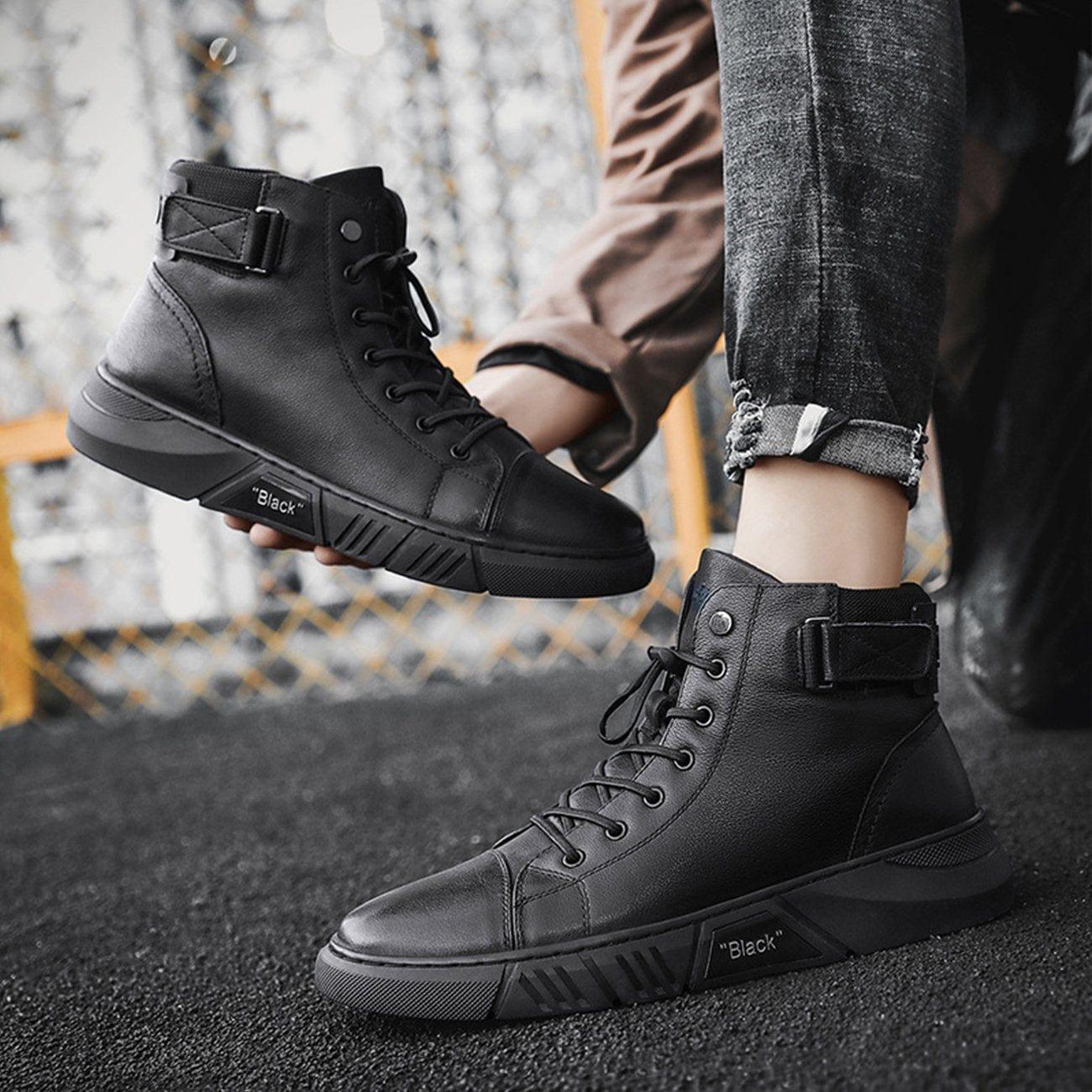 Function Bandage PU Martin Boots