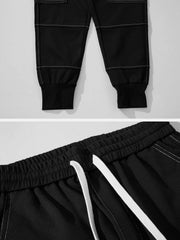 Topstitched Pocket Cargo Pant