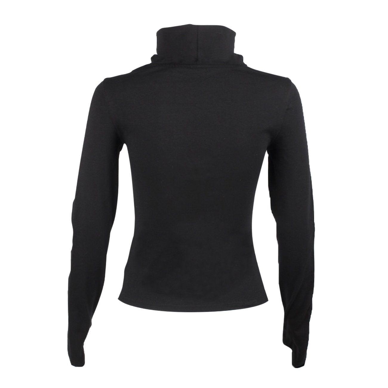 Irregular Zip Up Long Sleeve T Shirt