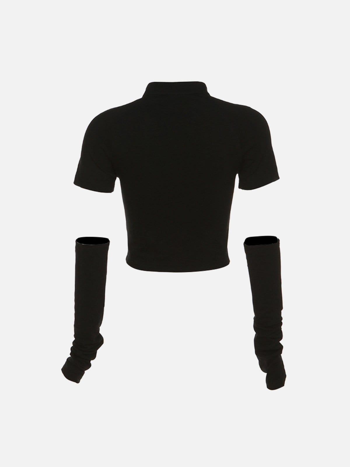 Spider Heart Hollow Long Sleeve T Shirts