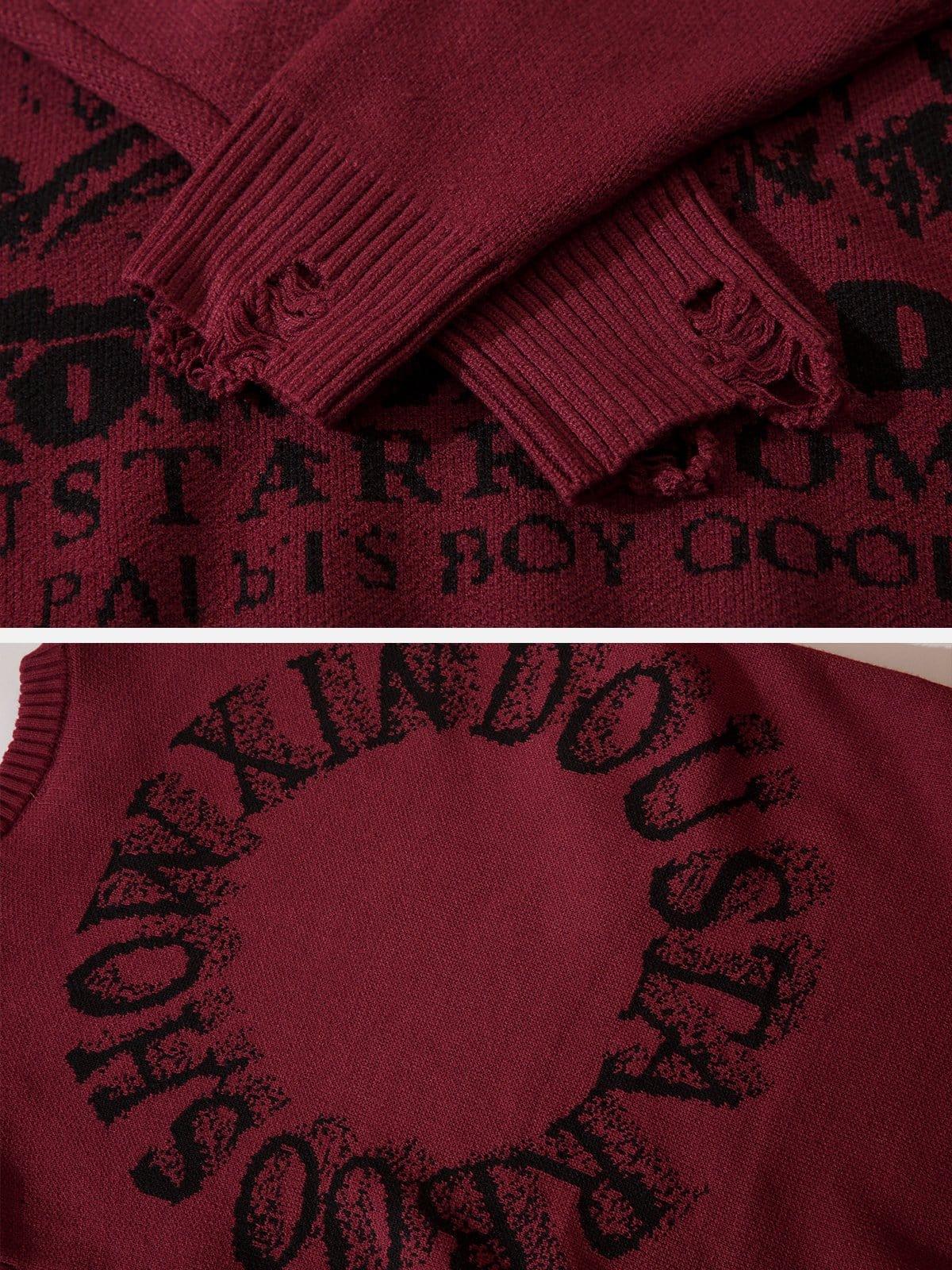 Vintage Pattern Sweater