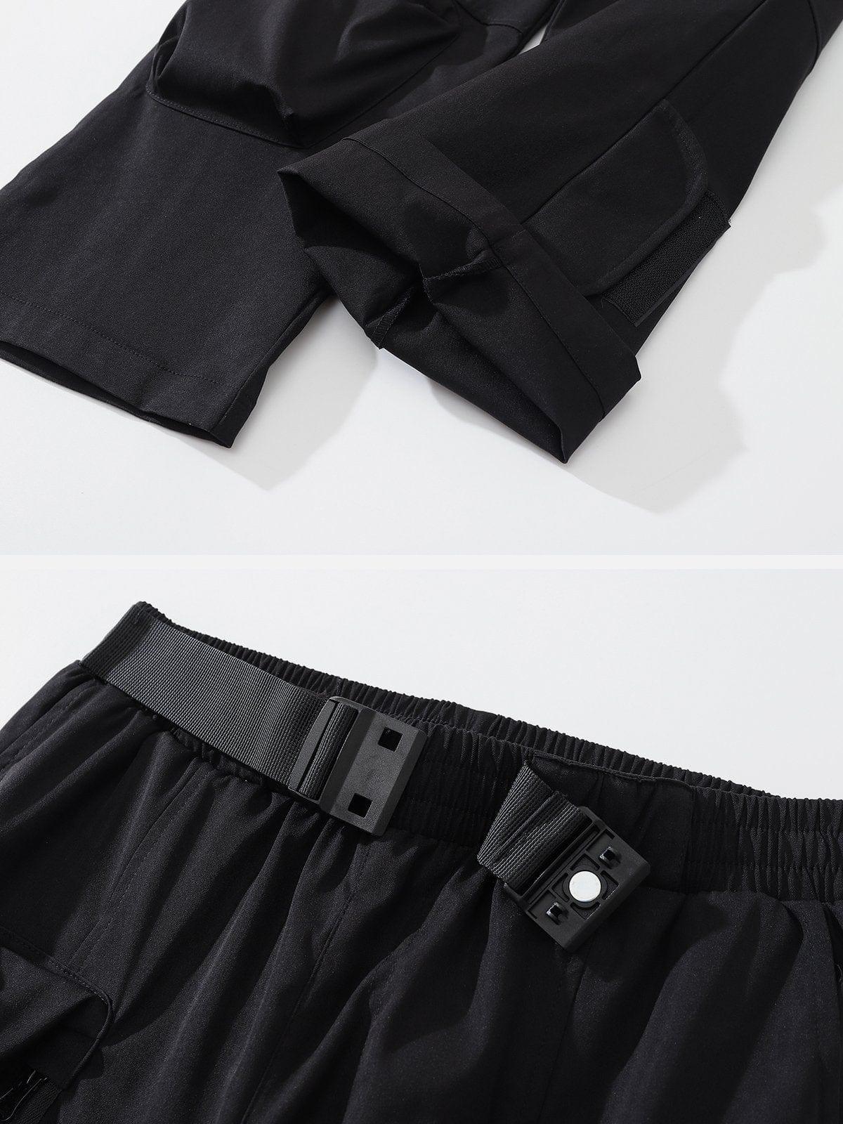Multi Pockets Straight Cargo Pants
