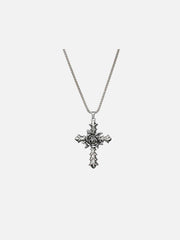 Rose Cross Necklace
