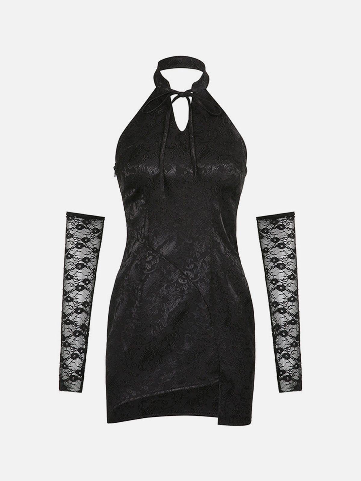 Lace Jacquard Dress