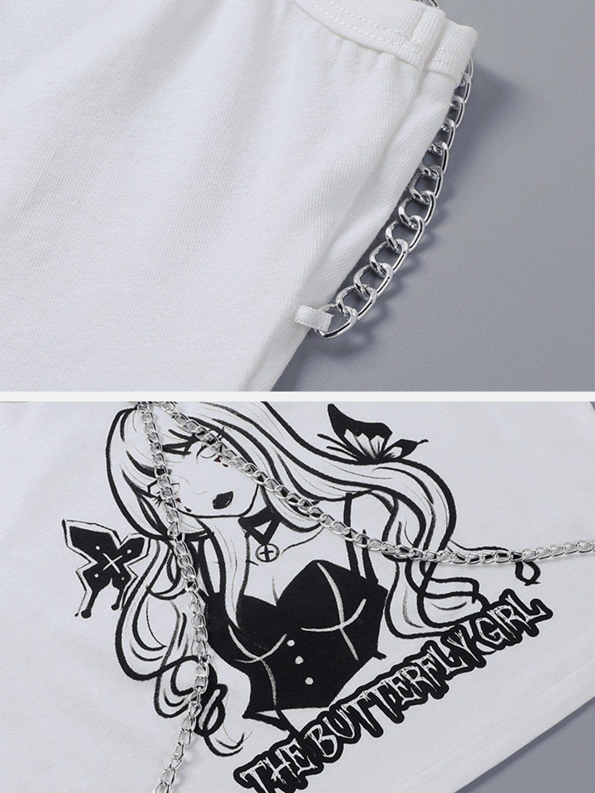 Butterfly Girl Chain Vest