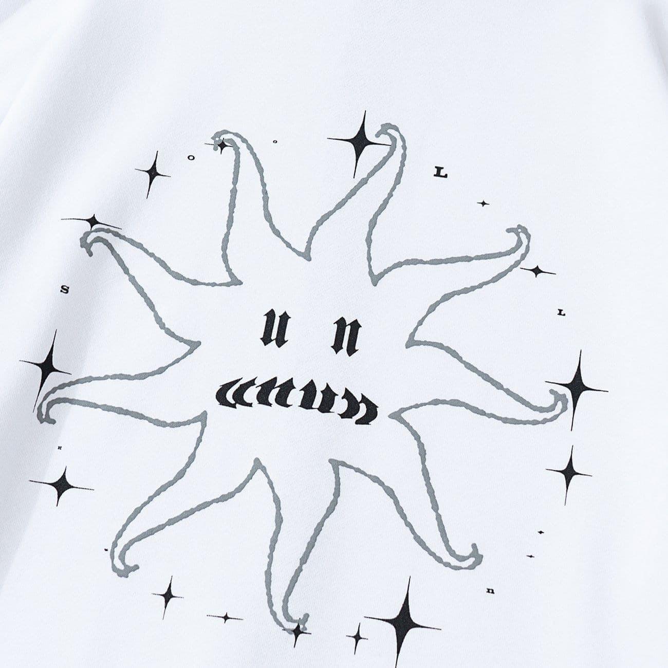Circus Sun Print Hoodie