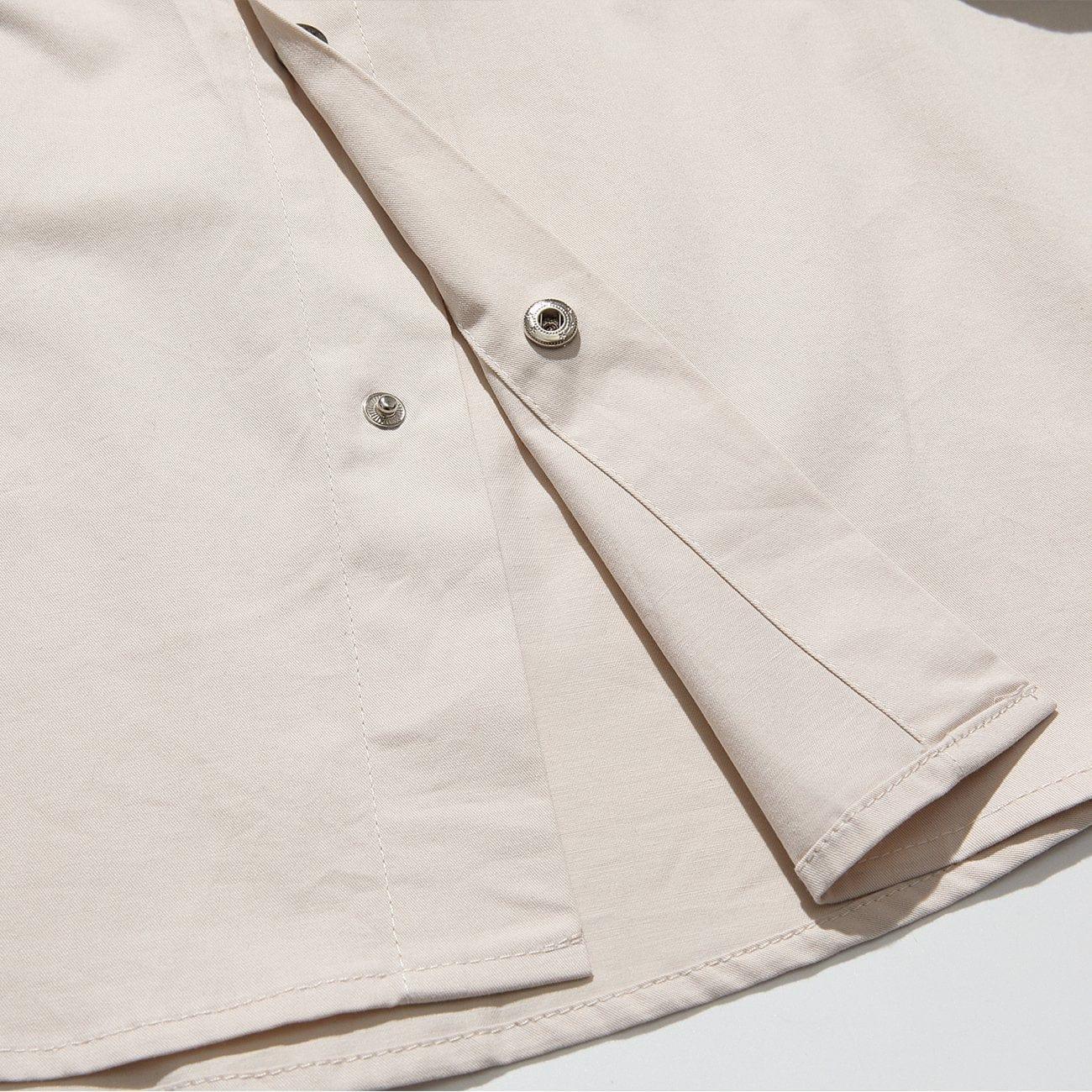 Cross Strap Function Long Sleeve Shirt