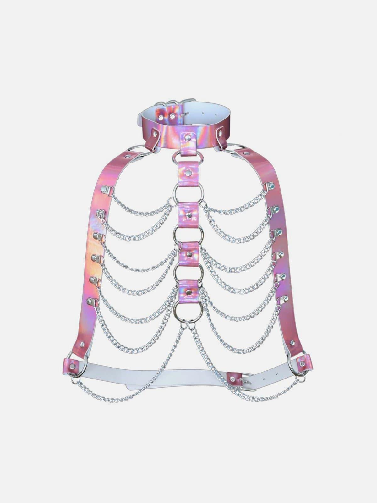 Laser Metal Chain Belt