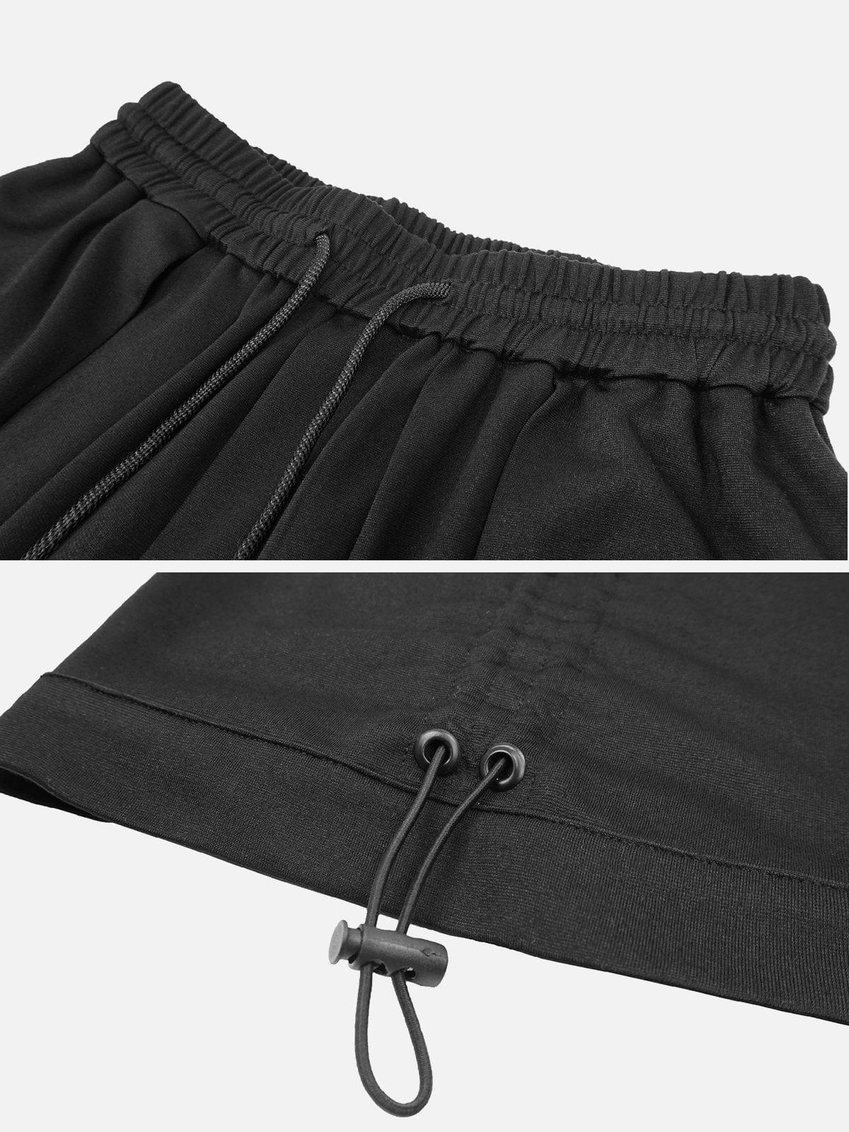Drawstring Adjustable Samurai Pants