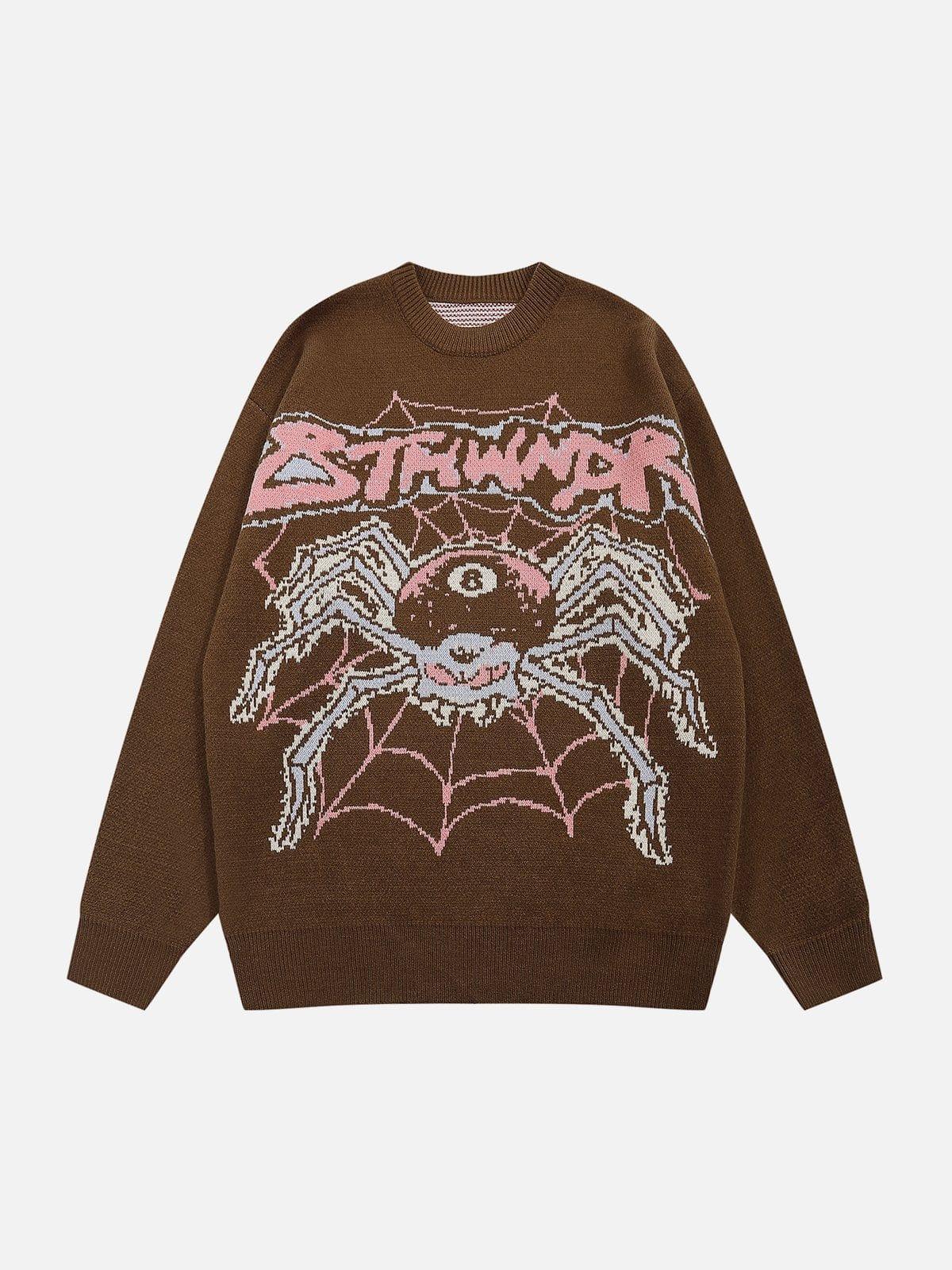 Billiard Spider Knit Sweater