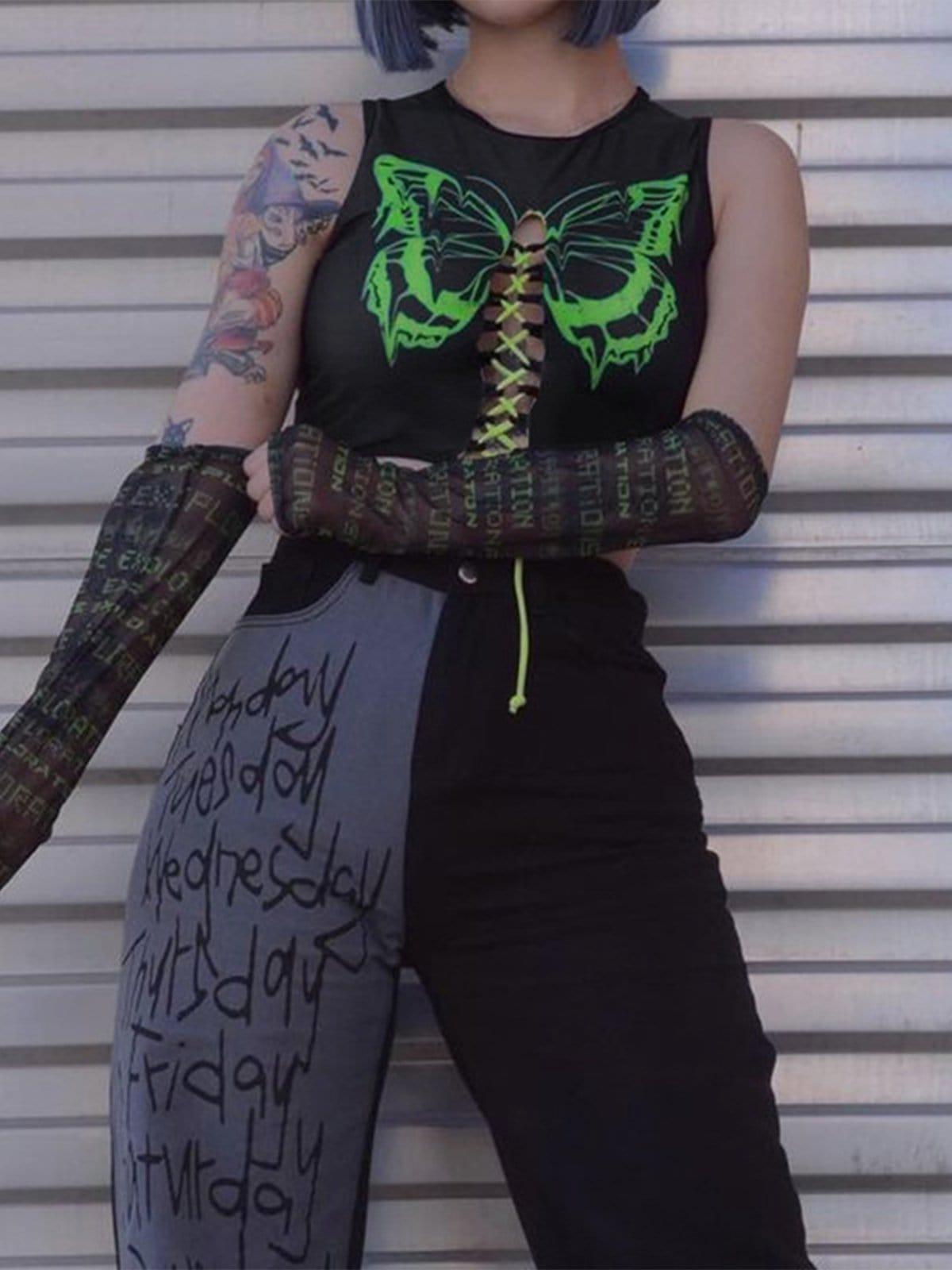 Butterfly Bandage Cropped Vest