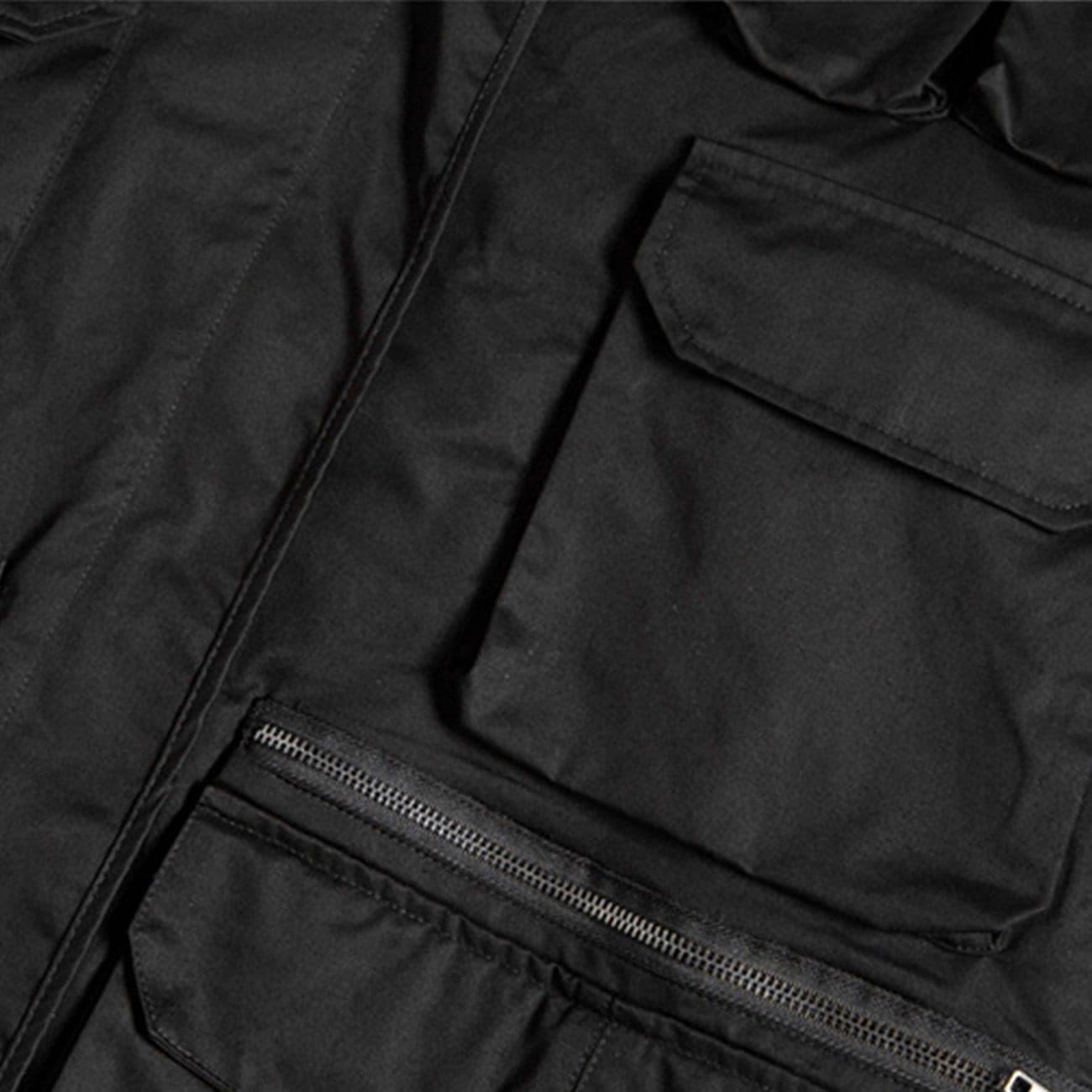 Dark Function Multi Pockets Cardigan Jacket