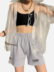 Transparent Tpu Short Sleeve Shirt