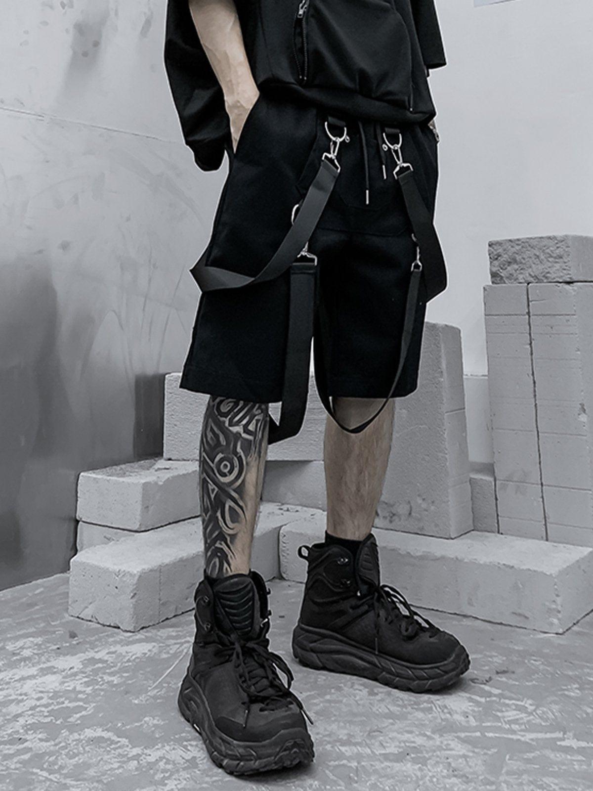 Multi Webbing Cargo Shorts