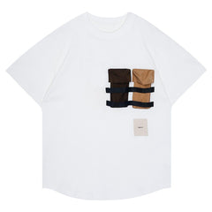 Patchwork Pockets Tee