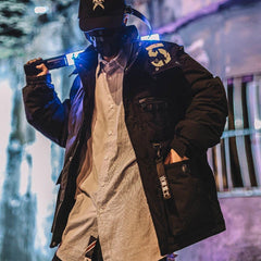 Combat Function Print Winter Coat