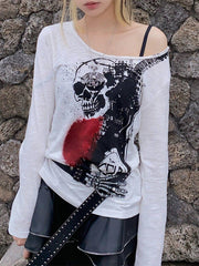 Skeleton Hand Rivets Belt