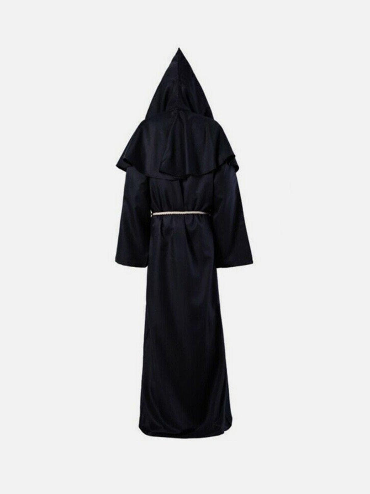 Solid Color Straps Cloak