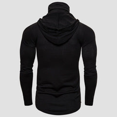 Ninja Skull Mask Print Hoodie