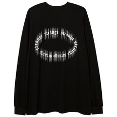 Phantom Alphabet Prisoner Print Sweatshirt