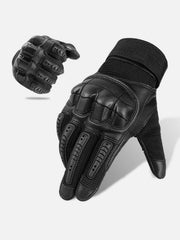 Combat Patchwork Armor PU Gloves