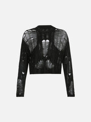 Hollow Mesh Sweater