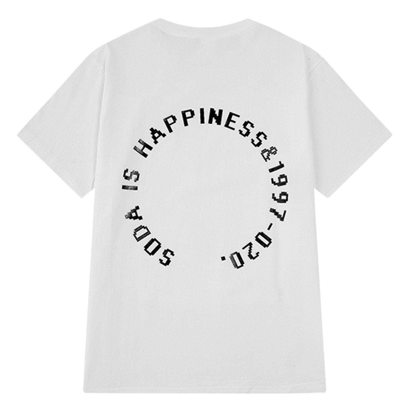 Refracting Face Print Tee