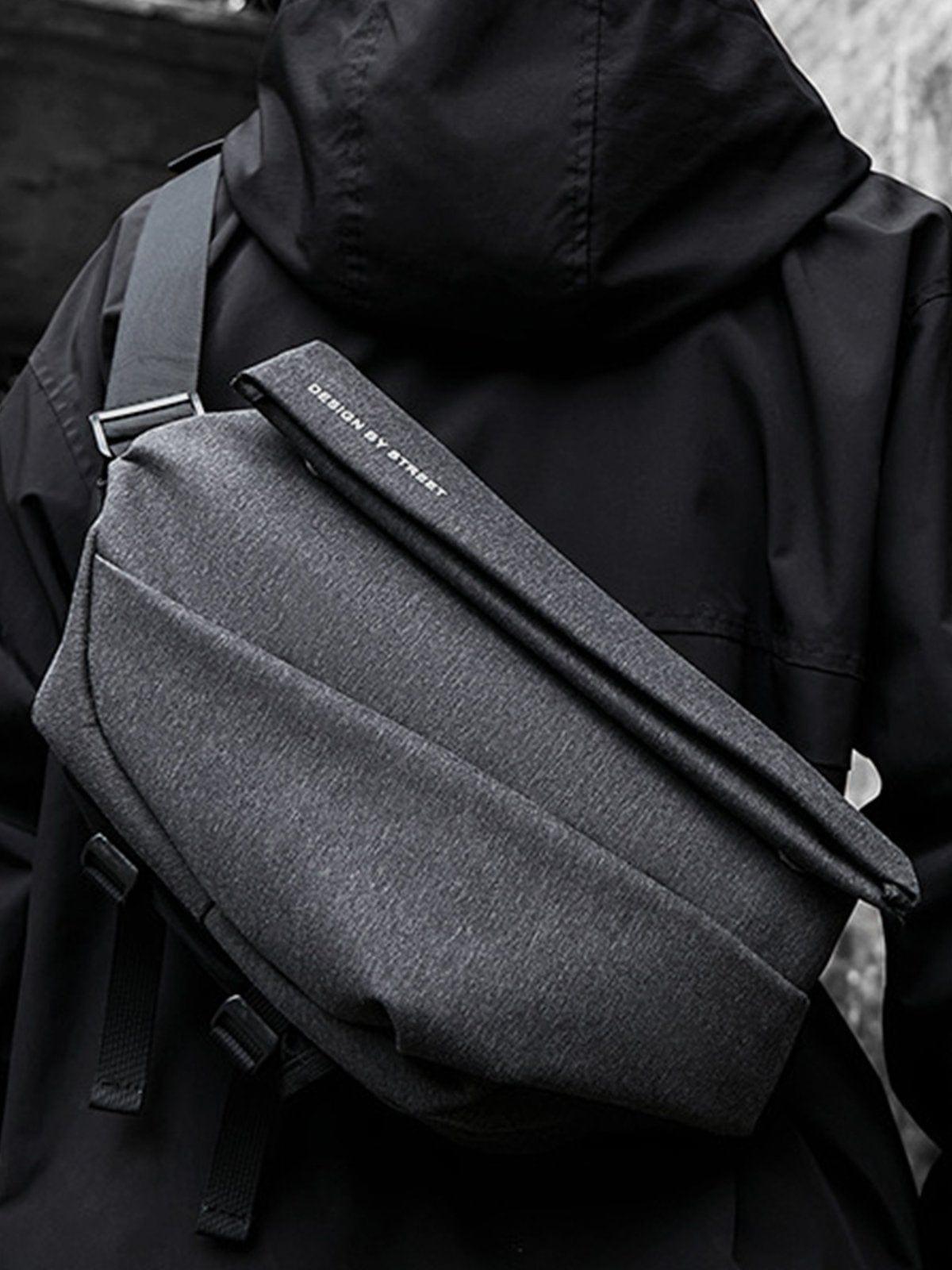 Waterproof Pleated Crossbody Bag