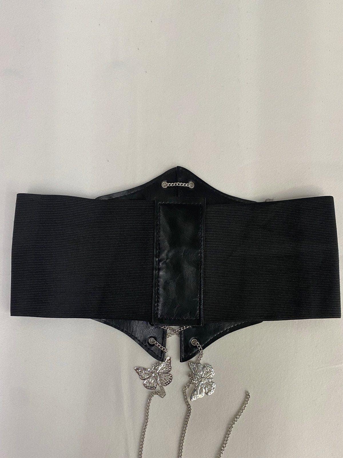 Bow Tie Chain Bondage Belt