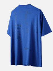 Function Back Letters Graphic Tee