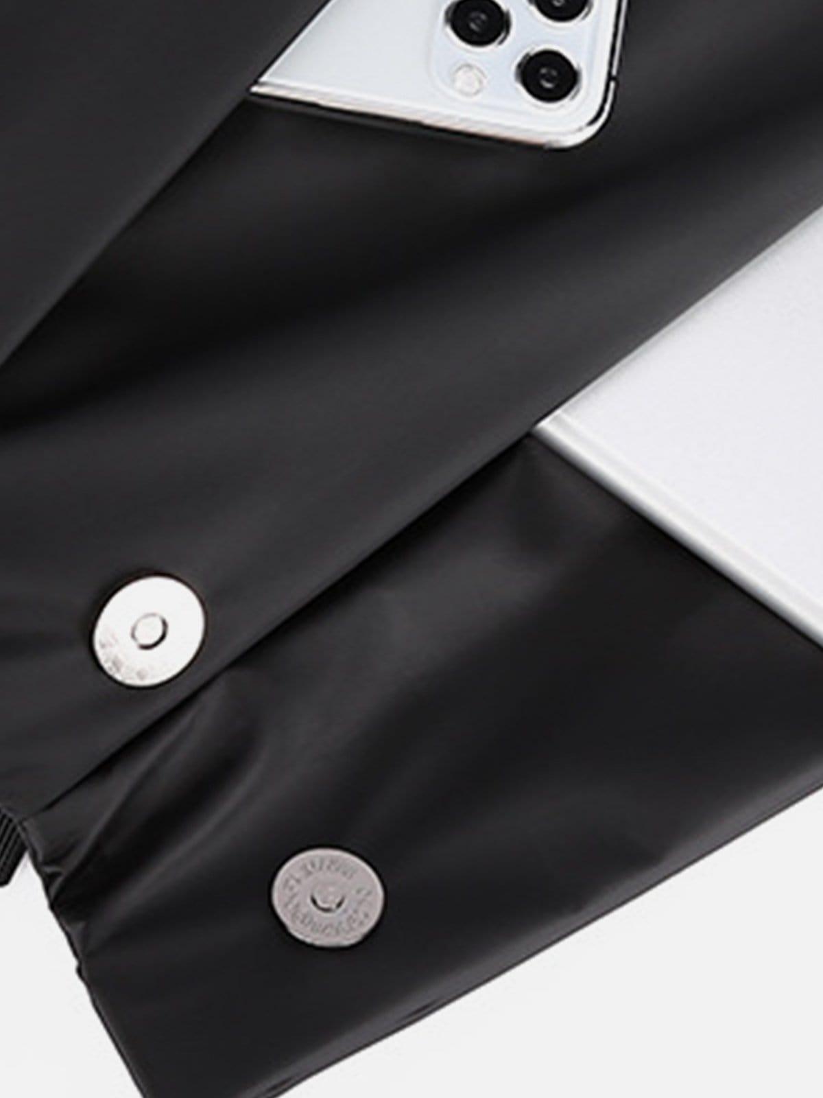 Waterproof Pleated Crossbody Bag