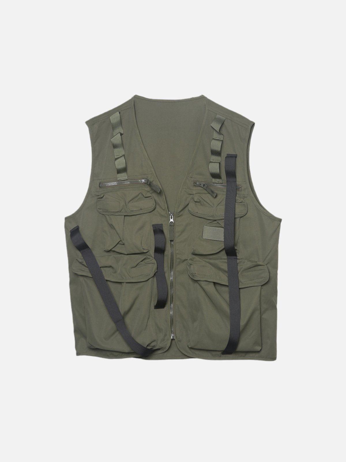 Multi Pockets Function Vest