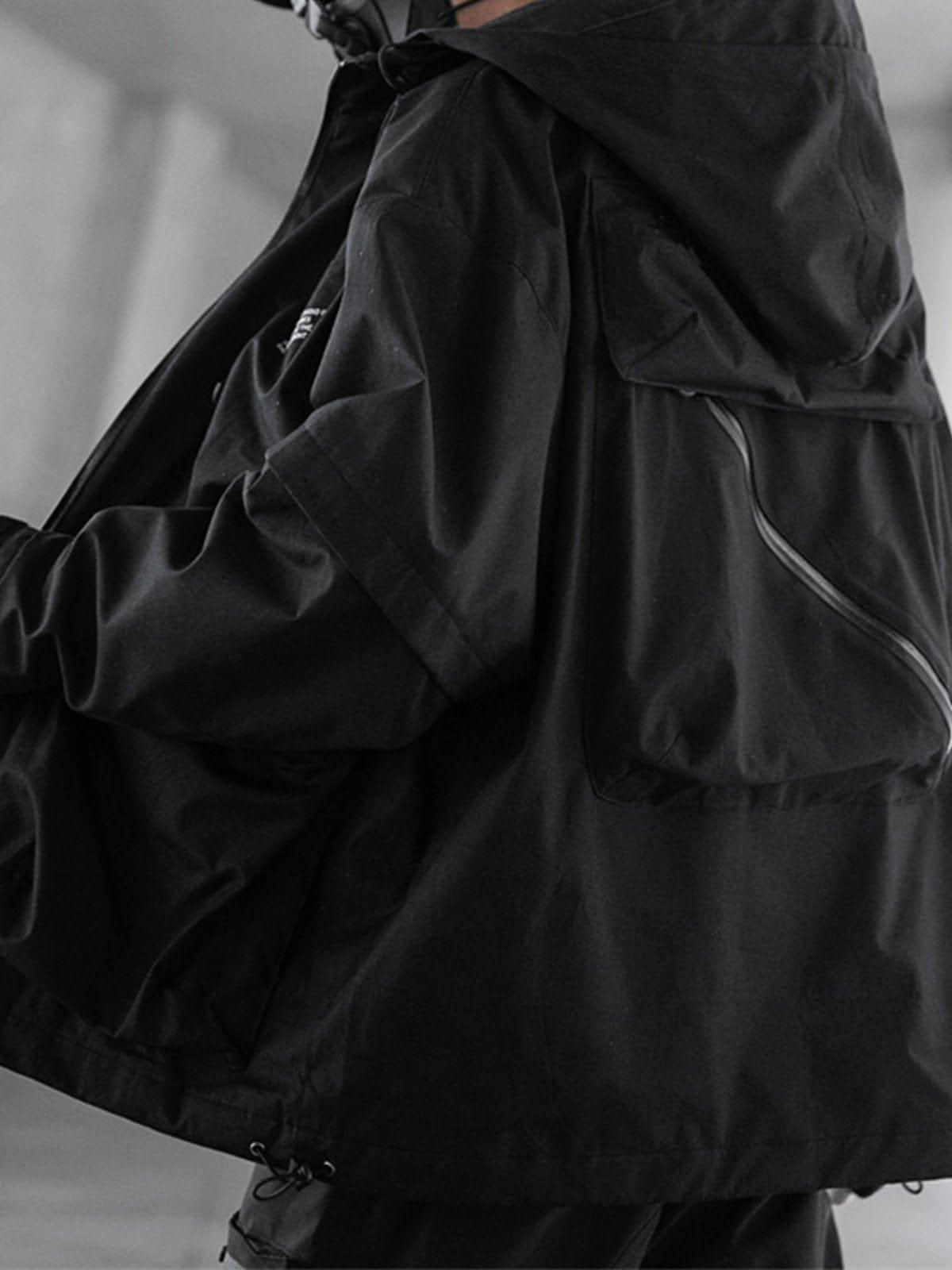 Large Back Pocket Cargo Jacket