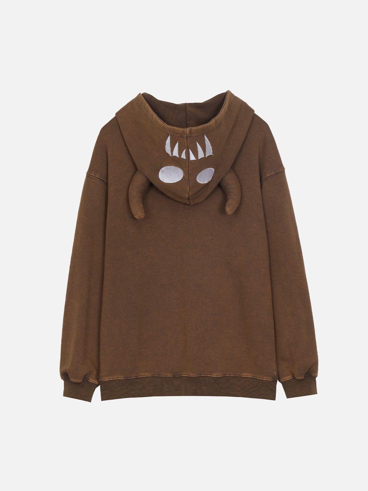 "Anagocer Hood" Devil Hoodie