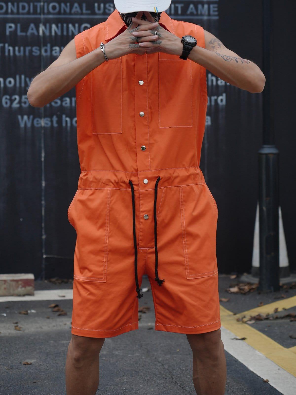 Multi Pockets Jumpsuit