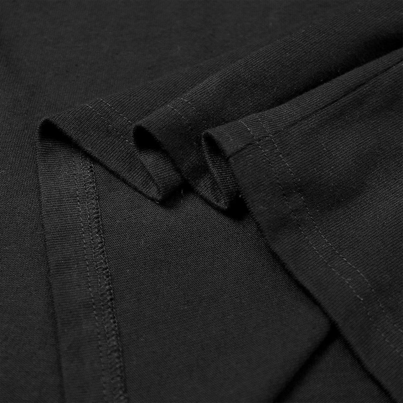 Solid Color Label Embroidery Sweatshirt
